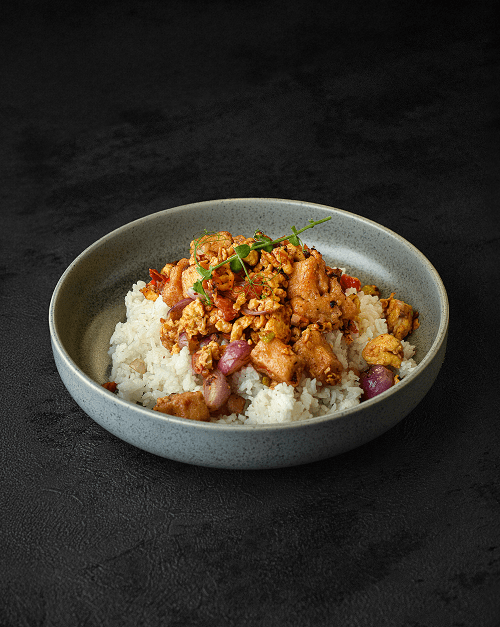 nasi tahu telur